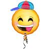 Эмодзи, Эмоции Шар фигура Улыбка Мальчик в кепке 1207-2897