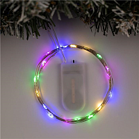 Новый год Нить светодиодная 2м 20 LED мульти 2008-6617