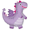 Динозаврики Шар фигура Дракон, фиолетовый 1207-4320