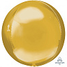 Золотая Шар 3D СФЕРА 53см Металлик Gold 1209-0262