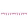 Розовая Гирл-вымпел для шаров-букв Pink блеск 6м 1505-1808