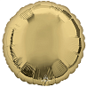 Золотая Шар Круг 45см Металлик White Gold 1204-0658