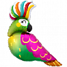  Шар фигура Попугай Тропический 1207-4409