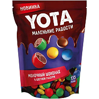 Happy Birthday Драже молочный шоколад глазурь Yota 135г 2005-3439