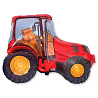 Машинки Шар фигура Трактор красный 1207-1133