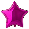 Розовая Шарик Звезда 45см Purple 1204-0099