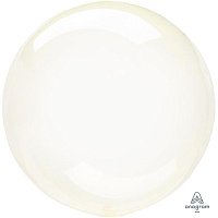 Желтая Шар BUBBLE 45см Кристалл Yellow 1204-0933