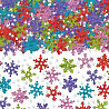 Снежинка Конфетти Снежинки разноцветные, 70 гр 1501-2075