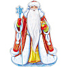 Новый год Плакат Дед Мороз 50х35см 1505-2138
