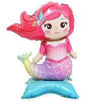 Морской мир Шар фигура Русалка 41см, под воздух 1208-0796