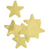 Золотая Конфетти Звезды фольг золото, 3 см,20гр 1501-4097