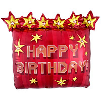 TNT Party Шар фигура Happy Birthday Динамит 1207-2997