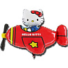  Ф ФИГУРА/11 Hello Kitty самолет краснFM 1207-2000