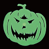 Вечеринка Хэллоуин Тыква, светящаяся в темноте, 25х25см 1501-5180