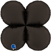 Черная Подставка для шаров 66см Black 1204-1390