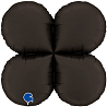 Черная Подставка для шаров 66см Black 1204-1390