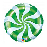  Шар мини фигура Карамель Зеленая 1206-0751