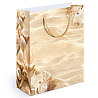  Пакет бум Песочный с ракушками 18х23см 1509-0789
