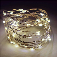 Новый год Нить светодиодная 5м LED белая 2008-6813
