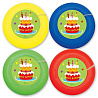  Йо-йо на веревке Торт Birthday 4шт 1507-0597