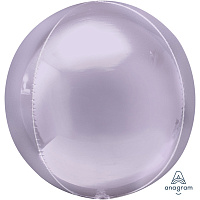 Элегантная Вечеринка Шар 3D СФЕРА 40см Пастель Lilac 1209-0307