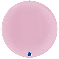 Элегантная Вечеринка Шар 3D Сфера 38см Пастель Pink 1209-0276
