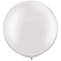 Белая Шар 60см, цвет 070 Металлик Pearl 1109-0458