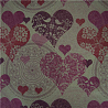  Бумага упак Крафт Сердца ажурные 67х99см 1509-0011