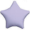 Фиолетовая Шар сердце 45см Сатин Lavender 1204-1227
