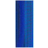 Синяя Трубочки блестящие синие, 12 штук 1502-4891