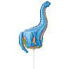 Динозаврики Шар Мини фигура Динозавр голубой 1206-0112