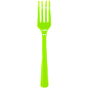 Зеленая Вилка пласт Kiwi Green 20шт/A 1502-3251