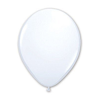 Белая Шарик Qualatex 28см Стандарт White 1102-0916