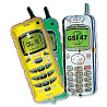  Шар фигура Телефон желтый 1207-0423