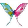 Бабочки К ФИГУРА Бабочка розово-голубая 1207-5425