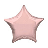 Розовая Шарик 45см звезда Металлик Pearl Pink 1204-0055