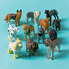 Животные Игрушки Собаки, 12 штук 1507-0785