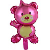 Мини фигура Мишка розовый 1206-0904