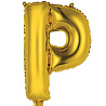 Буквы Шар Мини буква "Р", 36см Gold 1206-0819