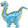 Динозаврики Шар Динозавр Стегозавр голуб,под воздух 1208-0612
