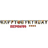  Гирлянда-буквы H. Birthday Лего Ниндзяго 1505-1230