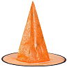  Шляпа ведьмы Паутина оранжевая 45см/G 1501-5159