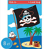  Пакеты для сувениров Пираты, 8 штук 2001-1498