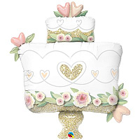 Love Бриллиант Шар ФИГУРА Торт свадебный блеск 1207-3180