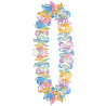 Гавайская вечеринка Гавайские бусы Цветы пастель 1501-5912