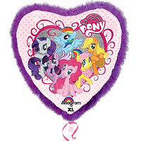 My Little Pony Шар ДЖАМБО My Little Pony Перья фиол 1203-0692