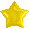 Золотая Шар Звезда 45см Пастель LightGold 1204-0867