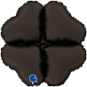 Черная Подставка для шаров 30см Black 1204-1398