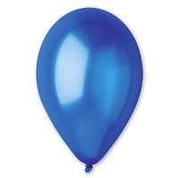 Синяя Шарик 25см, цвет 54 Металлик Blue 1102-0294