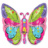  Шар фигура Бабочка садовая 1207-0900